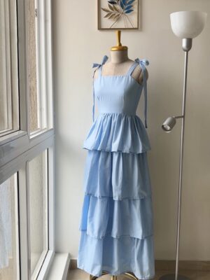 Riona Dress (Blue)