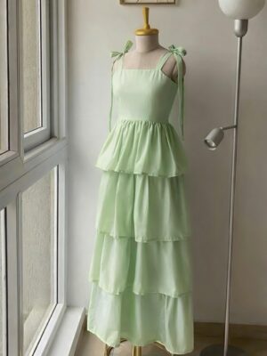 Riona Dress (Green)